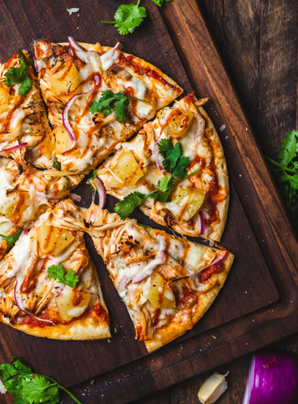 plaque de pizza